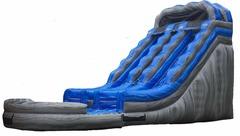 19 ft D/L GRAY MARBLE Waterslide 19 ft D/L GRAY MARBLE Waterslide
