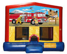 Firemen on a Mission Plain Module Bounce House Firemen on a Mission Plain Module Bounce House