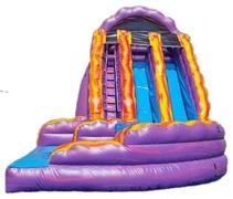 20 ft LSU Curve Dual Lane Waterslide 20 ft LSU Curve Dual Lane Waterslide