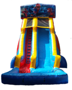 22 ft Module Spiderman Waterslide 22 ft Module Spiderman Waterslide