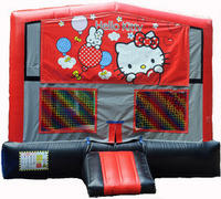 Hello Kitty Red/Black/Gray Module Bounce House Hello Kitty Red/Black/Gray Module Bounce House