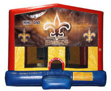 New Orleans Saints Plain Module Bounce House New Orleans Saints Plain Module Bounce House